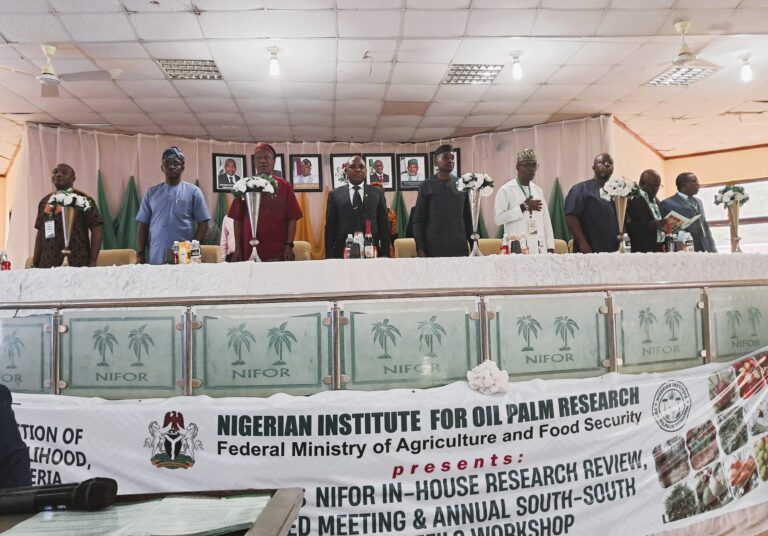 NIFOR Strengthens Nigeria’s Oil Palm Sector with 2026 Training & Research