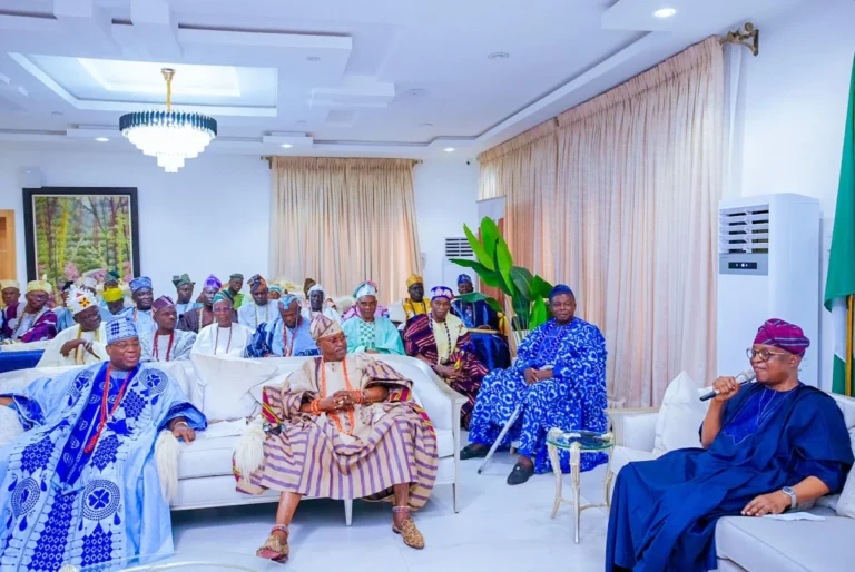 Monarchs hail Tinubu, Oyetola over Osun road project, say corridor will reshape economy